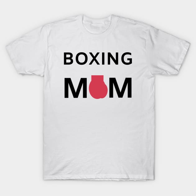 Boxing mom Funny Mothers Day Gift For Mom T-Shirt by Petalprints